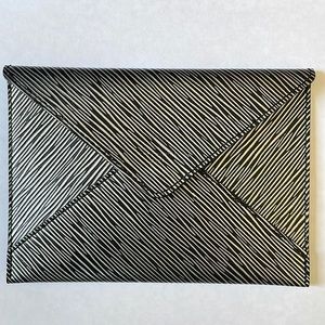 Louis Vuitton leather envelope / pochette (medium size)